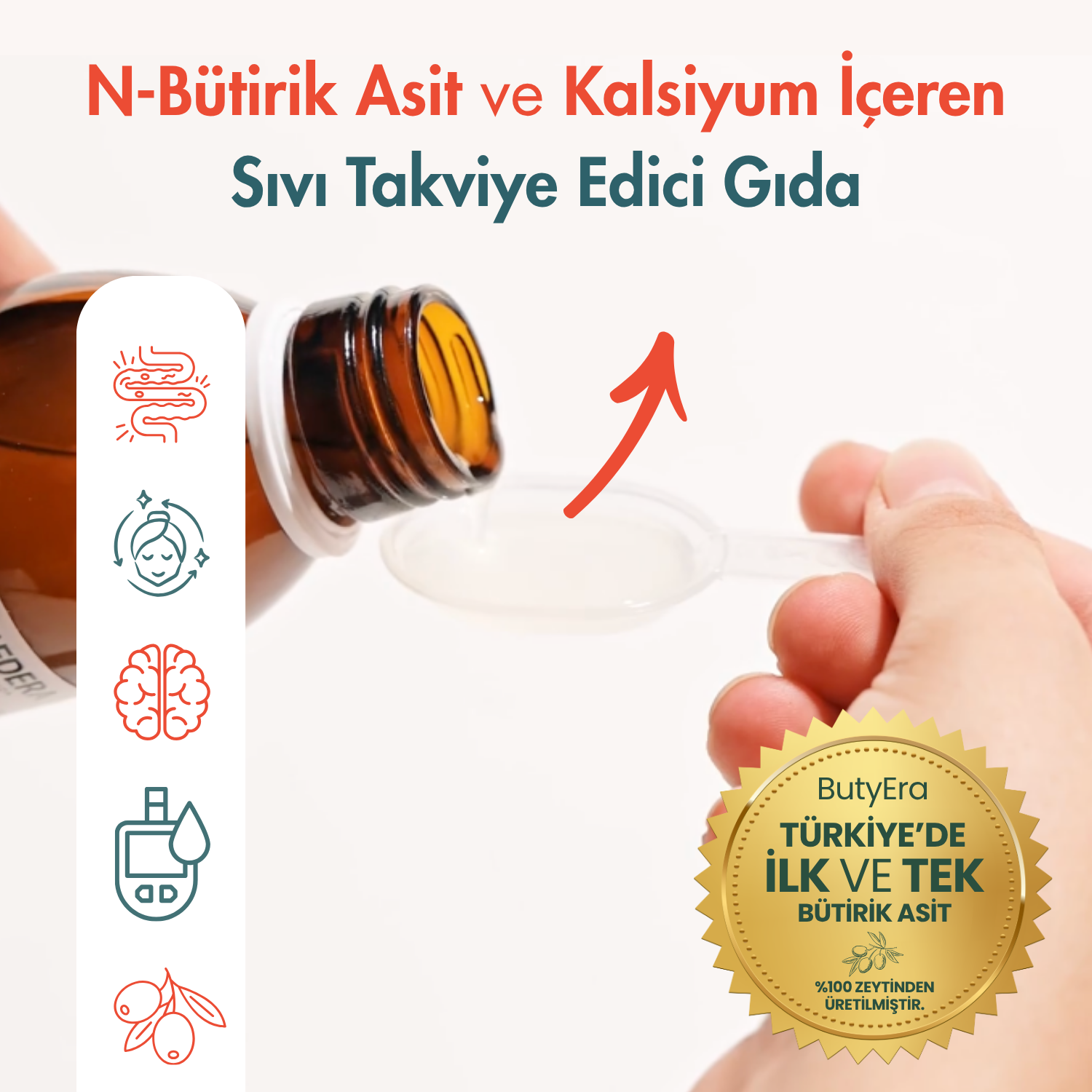 ButyEra® Çilek Aromalı Kids Şurup 150ML