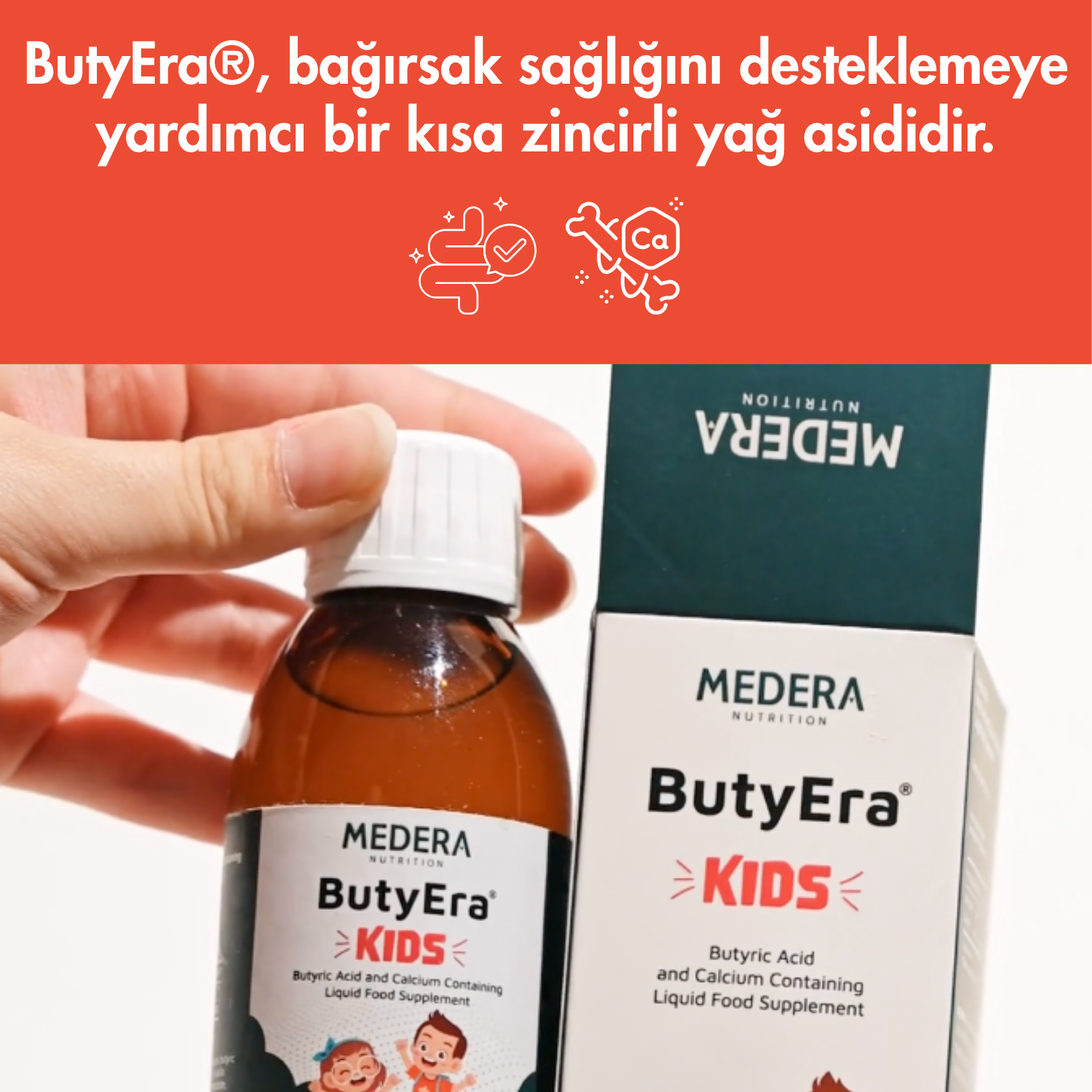 ButyEra® Çilek Aromalı Kids Şurup 150ML