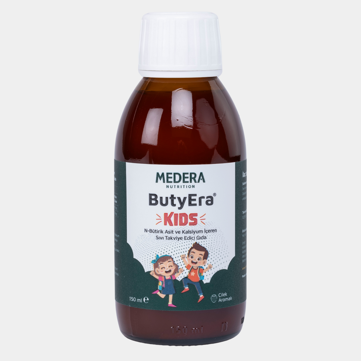 ButyEra® Çilek Aromalı Kids Şurup 150ML